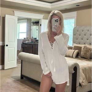 Billabong swim coverup shirt